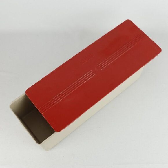 Thermos Vintage Red Plaid Icy-Hot Beverage Container Picnic 3 Piece Set - Picture 11 of 12